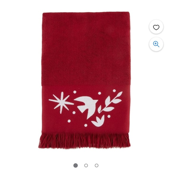 Martex Scandi Red Bath Towel 27” X 52”. 100% Cotton - Picture 1 of 4